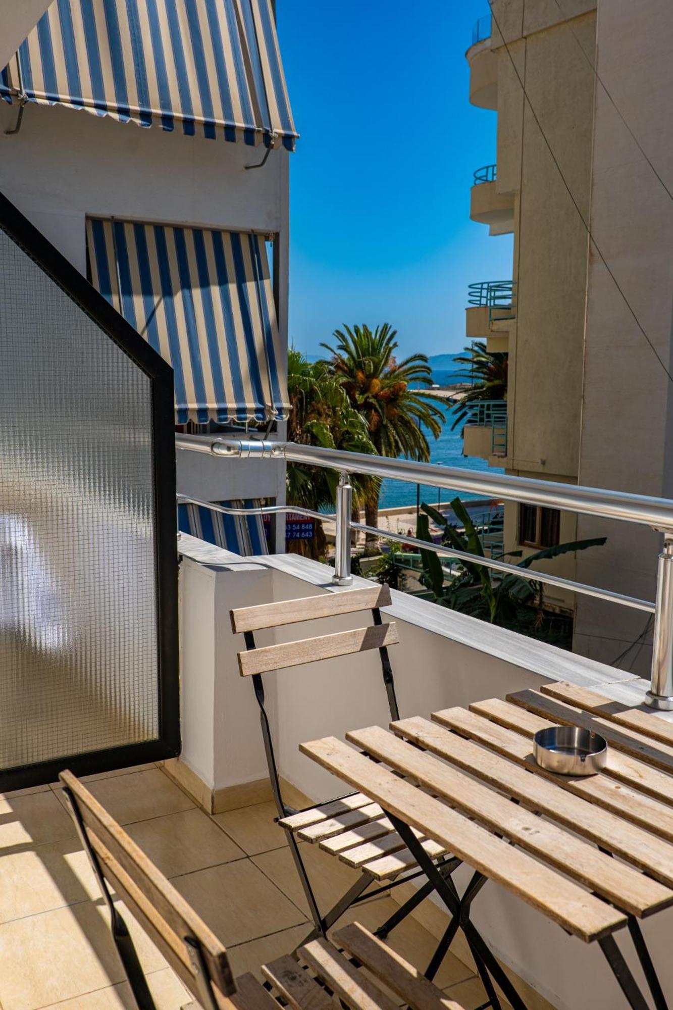 Meraki Hotel Sarandë Exterior foto